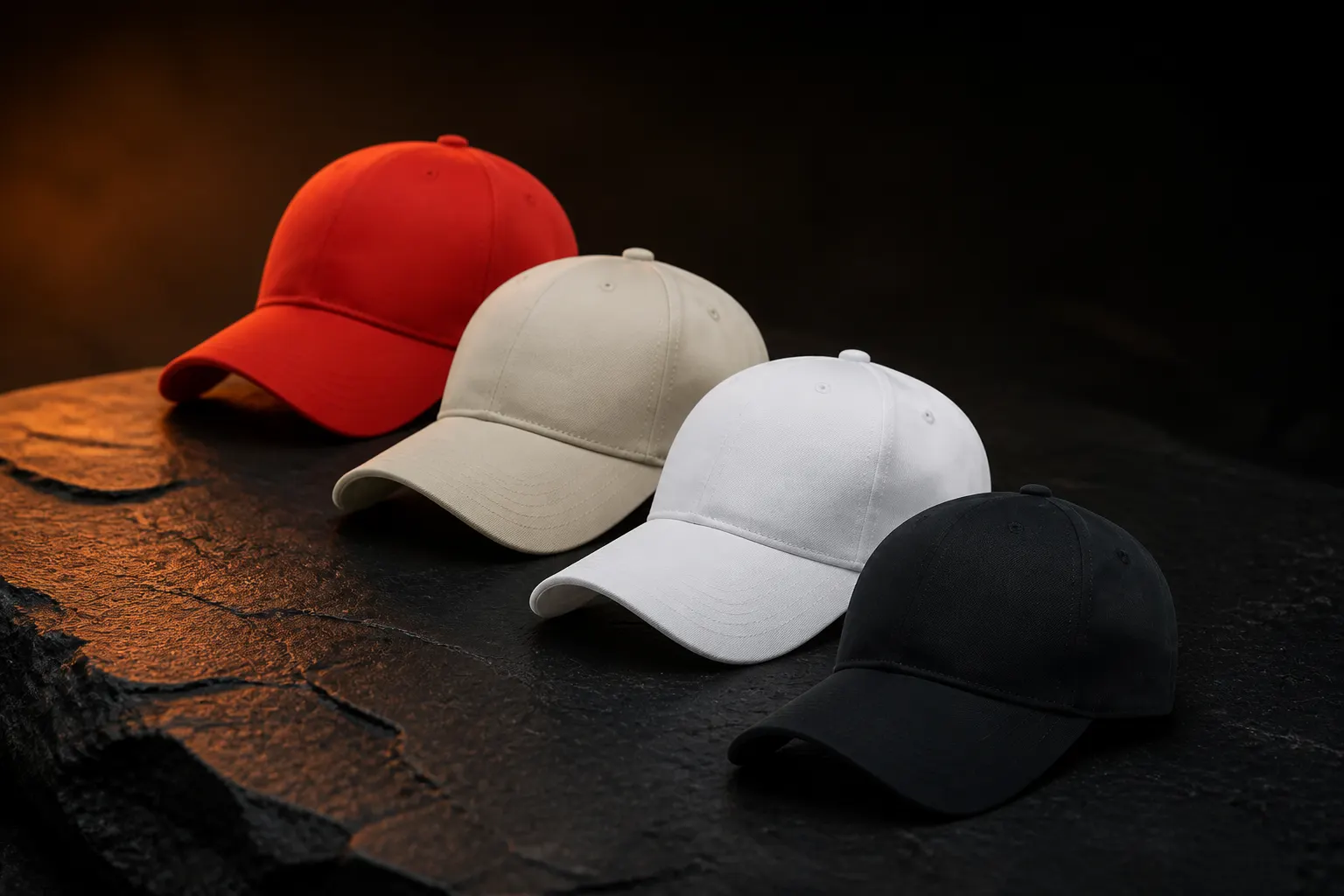 Branded Caps styled by the Murad community